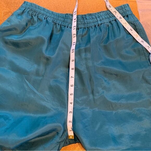 Vintage 100% silk Stunt Sport Track suit dead stock 90s woman’s medium - Picture 15 of 16